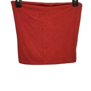 American Eagle Outfitters Red Mini Pencil‎ Crop Top